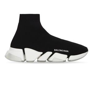 Balenciaga Speed 2.0 Transparent Sole Sock Sneaker (Women), size 10 New in box